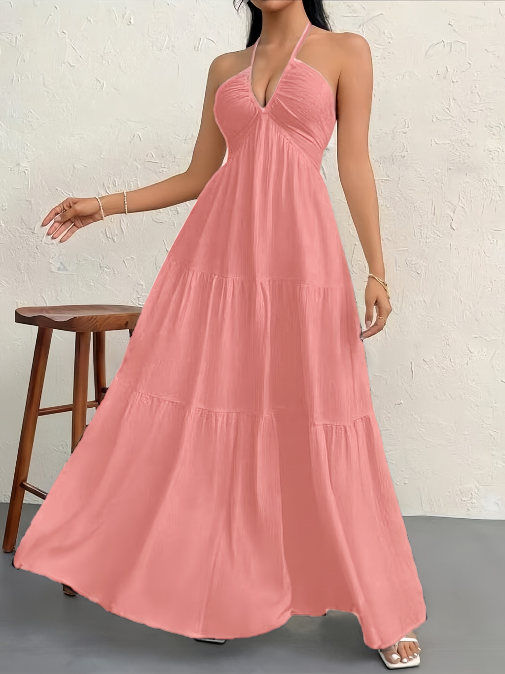⚡Flash Sale 👍Women's Plain Dress, Summer Clothes Women, Casual Basic Loose Fit Sleeveless Dress for Beach Holiday Vacation