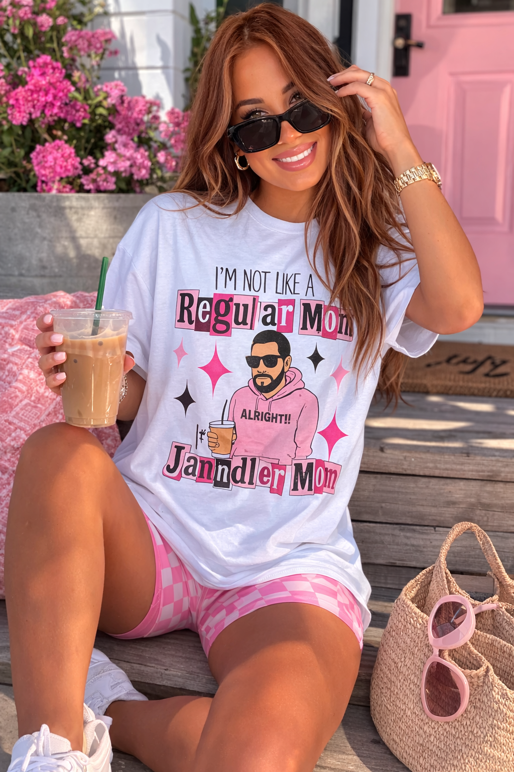 Sandler Mom Grafik Top