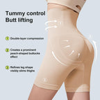 [Fajas Colombianas Shaping Pants ] KKpeople Women's Tummy Control Butt-Lifting Shapewear, Sexy and Comfortable High-Waist Body Sculpting Garment Womenswear Compression
