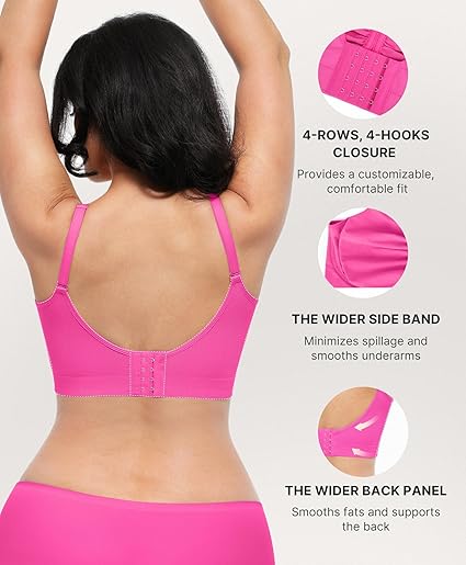 ⚡Blitzangebot 👍Nahtloser, kabelloser Damen-Bralette 🔥 Ungefütterter Komfort-BH für jeden Tag