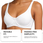 🔥 Bestseller | Damen-Balconette-BH mit Bügel, ungefüttert, ohne Polsterung, stützend 