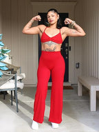 🔥 Best Seller | Fitness Gymwear Women Workout Breathable Light Thin Sportswear Gym Outdoor Sports Yoga Pants Wide Sweatpants Solid Color Joggers