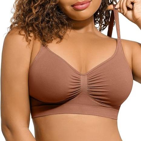 ⚡Blitzangebot 👍Nahtloser, kabelloser Damen-Bralette 🔥 Ungefütterter Komfort-BH für jeden Tag